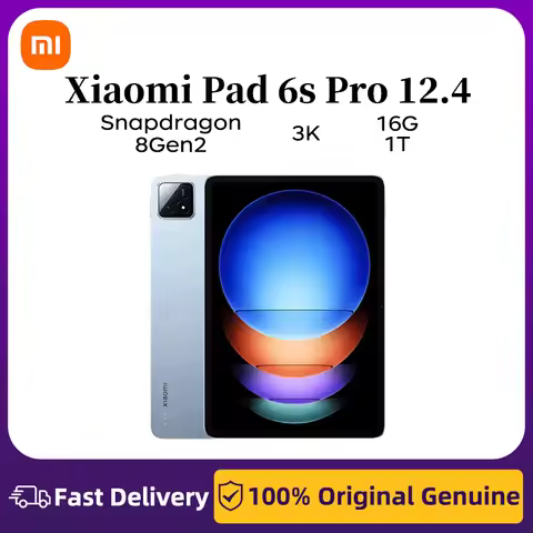 Xiaomi Mi Tablet 6S Pro 12.4-inch Snapdragon 8Gen2 3K 144 Hz Ultra HD Screen 10,000 mAh High Power 1