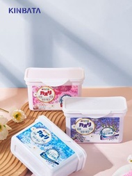 KINBATA - 雙效合一水溶洗衣留香珠 海洋清新味 (盒裝100枚入) #平行進口