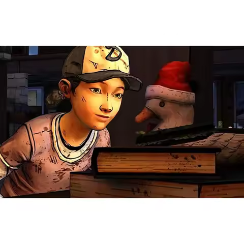 x;3,c'5\b/Walking Dead Clementine hat Cosplay Headwear Costumes Cap Accessories Unisex Headdress Cos