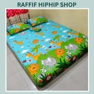 Sprei jungle 180x200 | Sprei Galaxy | Sprei dinosaurus | Sprei astronot | Sprei Doraemon uk 120 x200 Sprei Doraemon 120 x 200 | sprei katakter anak