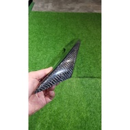 real carbon fiber duck tail spoiler fit untuk honda civic fc add on upgrade performance look brand new set