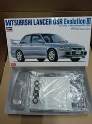 重裝師模型屋 HASEGAWA MITSUBISHI Lancer GSR EVO III 1/24現貨