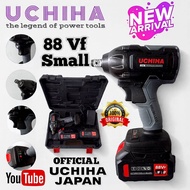 Mesin Impact Wrench Uchiha 48VF Brushless 500Nm 2 Baterai