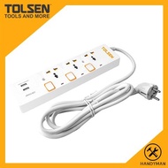 Tolsen 3 Way Extension Socket (Industrial) 38310