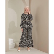 BIBI PLEATED SUIT | BLACK
