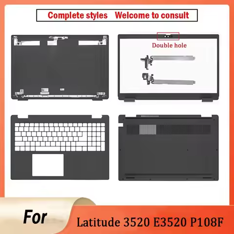 New For Latitude 3520 E3520 P108F Laptop Shell LCD Top cover/Back Cover/Front Bezel/Bottom Case 04Y3