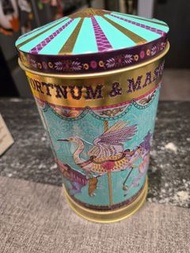 Fortnum & Mason 旋轉音樂餅乾鐵盒 (空盒)