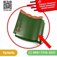 Genteng Keramik Kanmuri Milenio Warna Green - Hijau Terbaik