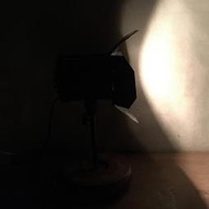 WH15242【四十八號老倉庫】二手 早期 台灣 攝影機 旋鈕開關 桌燈 檯燈 高30cm【懷舊收藏拍片道具】降價