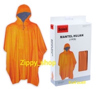 Soleil Poncho Reversible Raincoat/Hood Raincoat/Poncho Raincoat