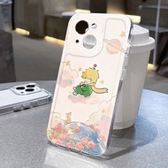 MAWAR HP Plane t Romance Little Prince Rose Soft Case Samsung A17 5G A07 A56 5G A06 5G A16 A36 5G A2