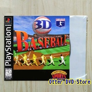 Cassette CD Game Ps1 Ps 1 3D Baseball