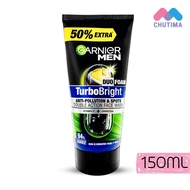 โฟมล้างหน้า การ์นิเย่ เมน โฟม Garnier Men Turbobright/ Acnofight/ Oil Control 150ml.