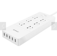 ORICO UK Plug AC Outlet With USB Electrical Socket Extension Power Strip For Home Office 6AC 4AC Out