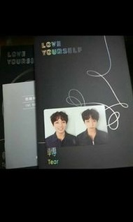 BTS防彈少年團love yourself轉tear R版附柾國JK小卡