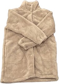 Arie Loungewear, Soft to the Touch, Warm, Pokka Gray, 24.4 x 21.3 x 34.6 inches (62 x 54 x 88 cm)