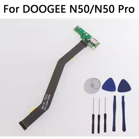 New Original DOOGEE N50 N50 Pro USB Board Base Dock Charge Charging Port Board Mic With Main FPC For