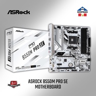 Asrock B550M Pro SE AM4 White Motherboard