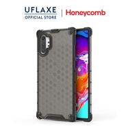 UFLAXE Honeycomb เคสแข็งกันกระแทกสำหรับ Samsung Galaxy Note 10 / Note 10 Plus / Note 10 Lite เคสโทรศัพท์โปร่งแสงใสป้องกันเต็มรูปแบบ เคสป้องกันการกระแทกที่ทนทาน