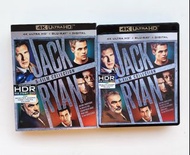 Jack Ryan 5-Film Collection 美版 UHD 4K + Blu-ray + Digital w/Slipcover Sleeve