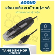 ACCUD DM200 Digital Microscope – 10–200X Magnification, 2MP Resolution, USB/WiFi Connection, 8 LED L