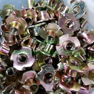 6mm Tnut Audio T nut 6mm Disc Bolt Plywood Speaker Claw