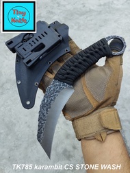 TK785 มีดคารัมบิต karambit CS STONE WASH