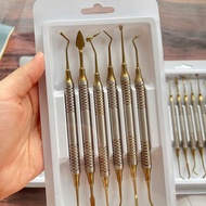Cosmetic tooth filling set, cosmetic welding set - Detail set 6 Piece