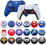 2PCS Joystick Cap Silicone Rubber Thumb Stick Grip Caps for PS5 PS4 PS3 Xbox 360 Xbox One Xbox One X Elite Controller