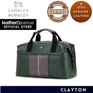 Charles Berkeley CLAYTON Men's Travel Duffle Bag Calf Leather (PB-18139)