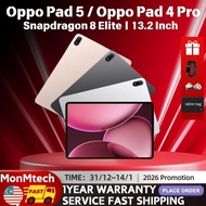 [2025] Oppo Pad 5/ Oppo Pad 4 Pro 13.2 Inch Snapdragon 8 Elite Colors 15/ 12140mAh Battery