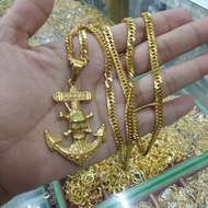 10k Saudi Gold plated Necklace For men