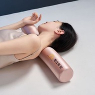記憶棉圓柱枕頭 護頸椎助睡眠枕芯 家用學生宿舍成人零壓牽引腰枕