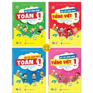 TRI Book - Daily Exercise Combo Math and Vietnamese Grade 1 - Knowledge Connection Math Exercise Boo