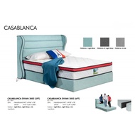 CASABLANCA DIVAN BED 3002 - QUEEN or KING ( KATIL QUEEN KATIL KING )