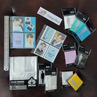 Sultan 8p A5 Sleeve 4p 3-hole Page Binder 67x92mm 2R Pokemon Magic KPop PC Sport