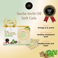 [ARK+] Kings of Omega Pure Sacha Inchi Oil Soft Gels | 60pc | Omega-3 Supplement