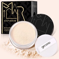 New GECOMO Waterproof Loose Setting Powder - Oil-Control, Matte Finish, Available in 4 Colors GECOMO