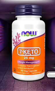 7-KETO® / DHEA Acetate 25 MG 90 Capsules by NOW FOODS