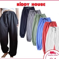 Ladies Plus Size Jogger Pants Halem Long Trousers/ Seluar Jogger Perempuan Wanita Size Besar