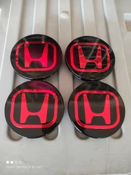 New Jdm Black Honda Civic Type R Ep3 Wheel Centre Caps Dc5 Fn2 Ep2 69mm