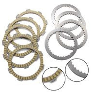 Set Plat Cakera Geseran Klac Motosikal Untuk Honda CRF150F CBF125 6 M7 Stunner CBF125M CBF150 M6/M7/
