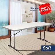 ❐♙ஐS&amp;R Buy 1 Take 1 Lifetime Table 6ft Fold In Half