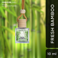 OriginLab FRESH BAMBOO - Aroma Hanging Diffuser - Car Freshener - Odor Eliminator - Car Perfume Diff