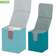 KIKO2E Card Case Card Collection Game Card Container Game MTG PU Leather Gift Toy Box Card Storage B