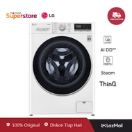 PENAWARAN SPESIAL! LG Mesin Cuci Front Loading 8.5 KG - FV1285S3WS