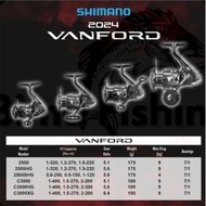 2024 SHIMANO VANFORD SPINNING REEL WITH 1 YEAR WARRANTY