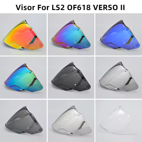 OF 618 VISOR Motorcycle Helmet Shield For LS2 OF618 VERSO II Motor Accessories Casco Moto Lens for o