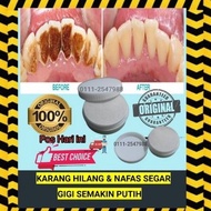 PLAK GIGI-GIGI Putih/PEMBERSIH KARANG GIGI/Teeth whitening /Tooth Powder