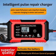 Charger Aki Mobil Motor Accu Battery LiFePO4 12V 8A 2-150Ah - RJ-C120801A
